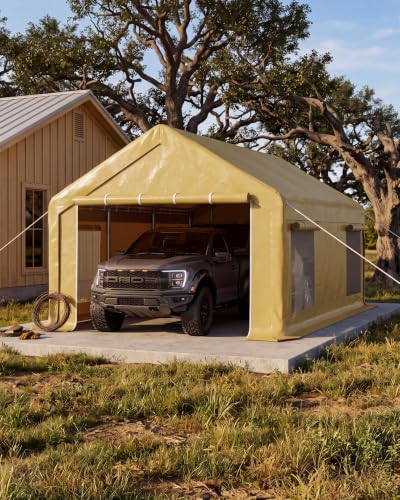 Image of GarveeLife 12x20 Car Port Portable Garage