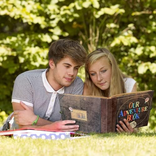 Libro de Aventuras DIY de 148 páginas: Álbum de Fotos y Diario de Viaje con Cubierta en Relieve Estilo Retro, Inspirado en 'Up', Ideal para Parejas y Recuerdos Románticos miniatura 6