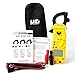 UEi DL369 Digital Clamp Meter HVAC Auto-Ranging 4000 Counts Volt Meter AC Amp Meter Measures AC Current AC/DC Voltage & Microamps Capacitance Resistance Diodes NCV Continuity Tester Live Wire Test