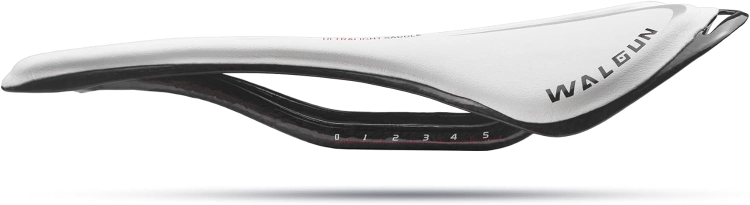 WG998 Comfortable Carbon Bike Saddle for Men Women Road MTB Mountain Bike Carbon Bike Seat with Oval Rail 7x9 Lightweight Bicycle Carbon Saddles 143mm