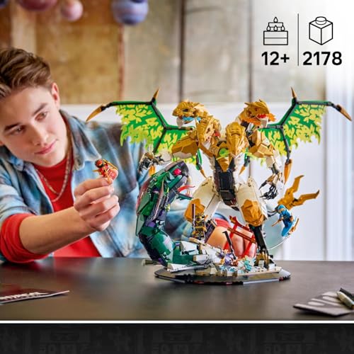 Image of LEGO NINJAGO Ultra Dragon Battle Building Toy - Gift Idea for Kids Ages 12+ - 71872