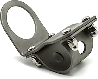 Vista 3 de Cliff Top Motocicleta 1" (25,4 mm) y 0,87" (22mm) Soporte de montaje del manillar (Plata)