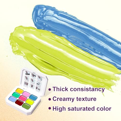 Gradient Painting Gel, 9 Colors Ombre Gel Nail Polish Bright Rainbow miniatura 6