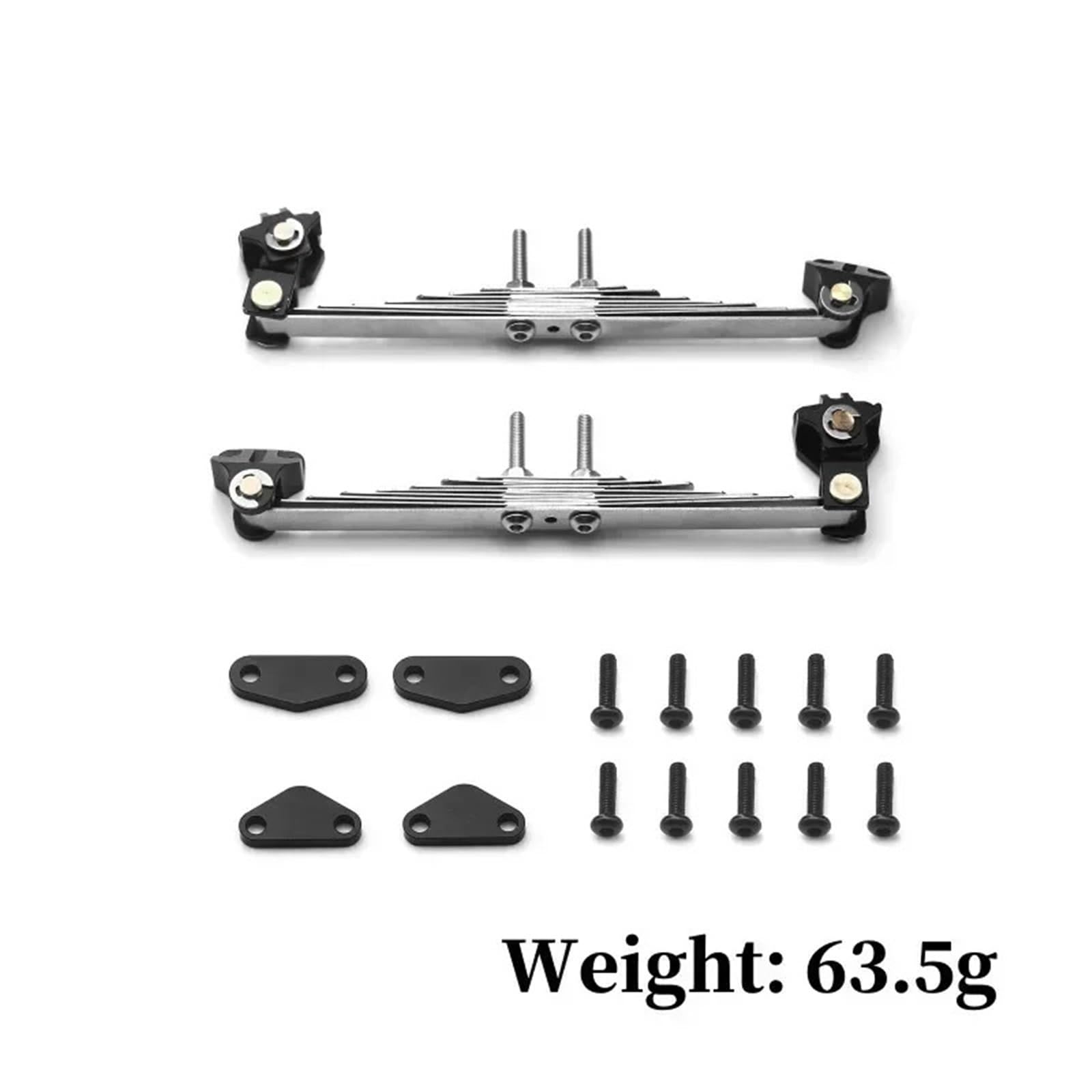 Für Tamiya 1/14 Aluminium Seite Strahl Aufhängung Teile Traktor Lkw Platte Hebe Lug Kit Zubehör RC Auto Modell RC Reparaturteile(Size3)