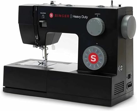Singer 4432 Heavy Duty Sewing Machine - 32 Stitches - Black Edition