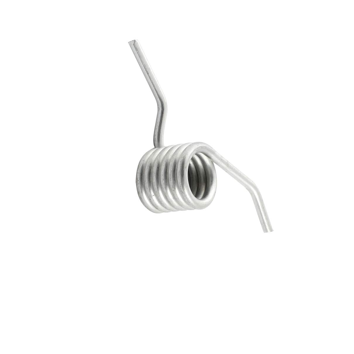 Aexit Silver Tone Electrical Metal Repairing Part Cutting-Off Machine Power Strips Torsion Spring