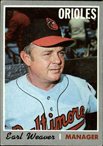 1970 Topps Series 2 Baseball #148 Earl Weaver...