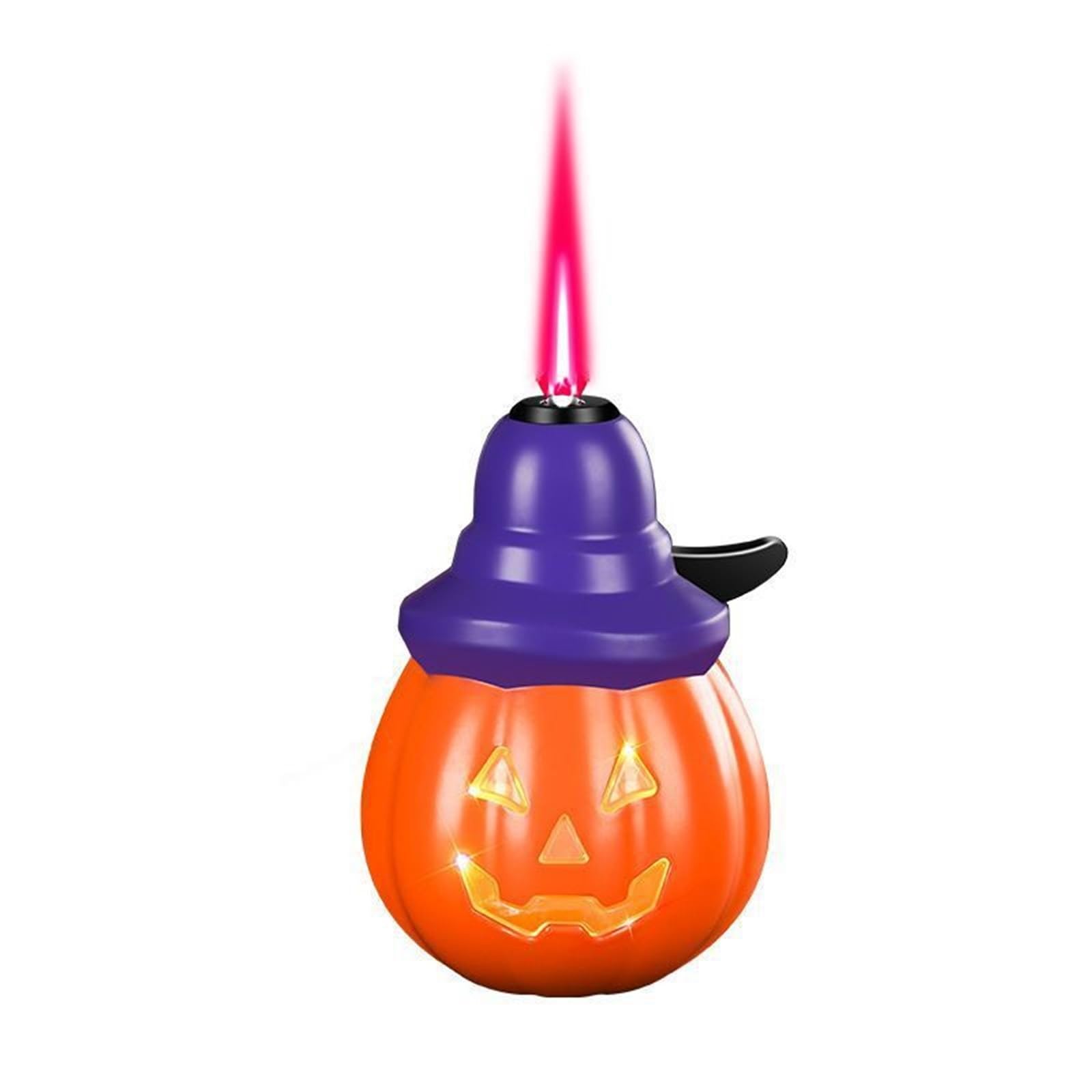 Encendedor de butano recargable para barbacoa y velas con llama ajustable
