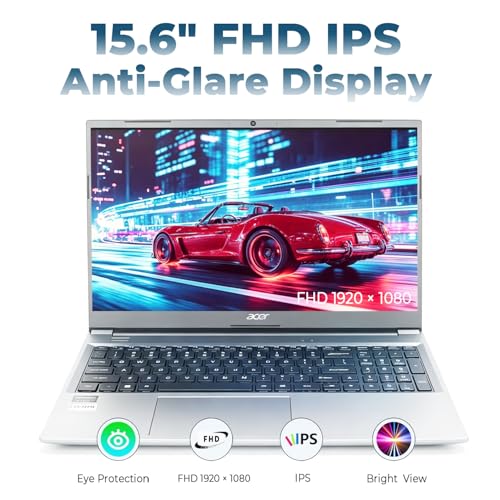 Image of Acer Aspire Lite 15.6 inch FHD Business Laptop • 2026 Edition • Intel Core i7-1255U up to 4.7GHz • 64GB RAM • 1TB SSD • Backlit Keyboard • Wi-Fi 6 • Iris Xe Graphics • Webcam • Windows 11 Pro