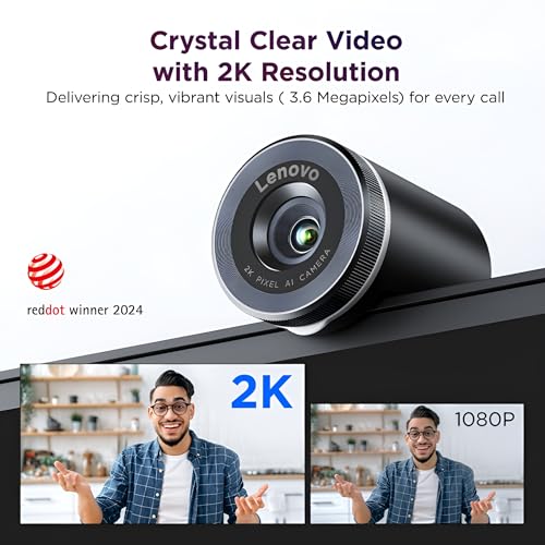 LENOVO 4K Pro Webcam - vue 6