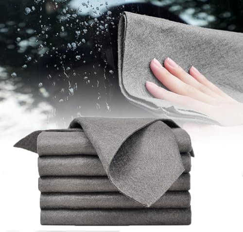 Paños Limpieza Mágicos Espesa, 2026 Bayetas Microfibra Para Cristales Sin Pelusa, 30 40cm Iimpieza Vidrio Reutilizables, Súper Suaves,Sin Rayas, Lavable Hogar, Cocina, Coches, Ventanas 5 Pcs