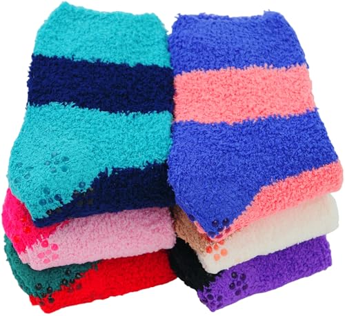 Image of ToBeInStyle Women's Pack of 6 Assorted Style Winter Socks