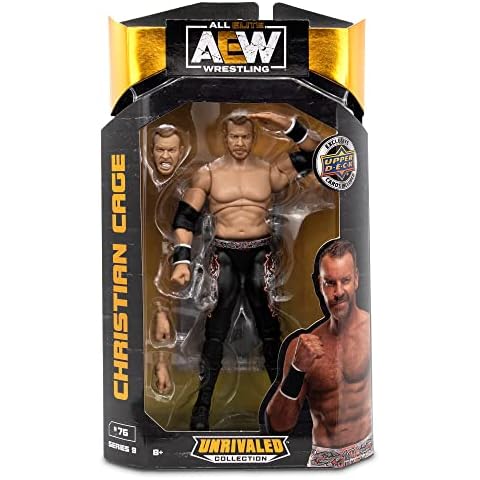Christian Cage - AEW Unrivaled 9 Toy Wrestling Action Figure Cover