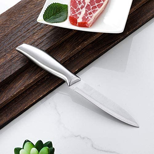 Machado Hybrid Hand-Sharpened Mongolian Viking Knife - Forged Boning Multipurpose Meat Cleaver Butcher Knives for Outdoor BBQ 3