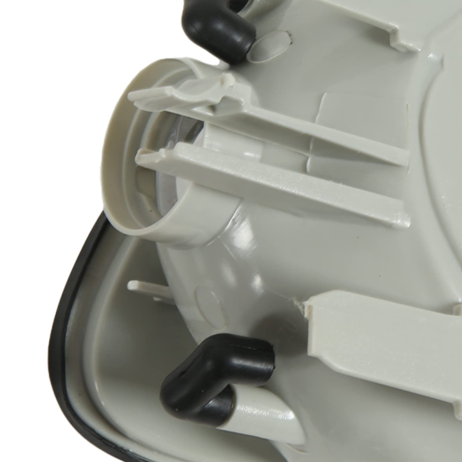 Tbest Clignotants D'angle, Feux D'angle Avant de Voiture Gauche Droite Lentille Transparente Clignotants de Remplacement pour 3 Series E46 Coupé 1998 à 2001(Blanc 63126904307 63126904308)