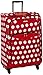 American Tourister Disney Softside Luggage with Spinner Wheels, Minnie Mouse Polka Dot, Checked-Large 28-Inch