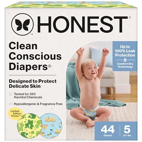 The Honest Company Clean Conscious Diapers®, Up to 100% Leak