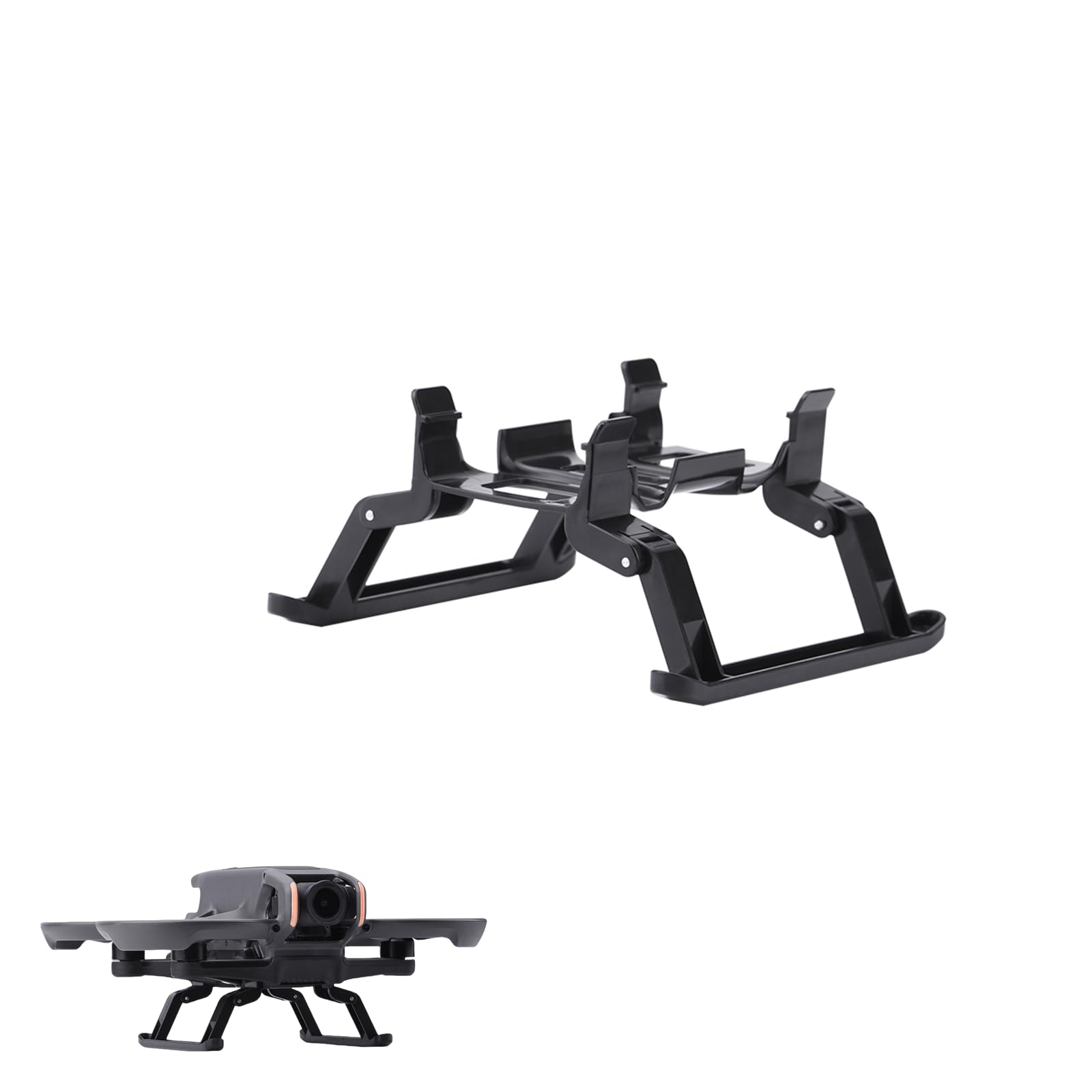 Foldable Extended Landing Gear for DJI AVATA 2, Drone Accessories Heighten Landing Leg Compatible with DJI Avata 2 : Toys & Games