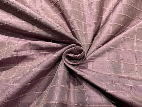 Dupion 100 % soie irisé rose champagne et noir largeur 111,8 cm référence DUP#C69