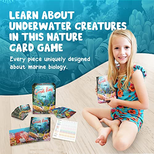 Ecosystem: Coral Reef juego de cartas educativo miniatura 5