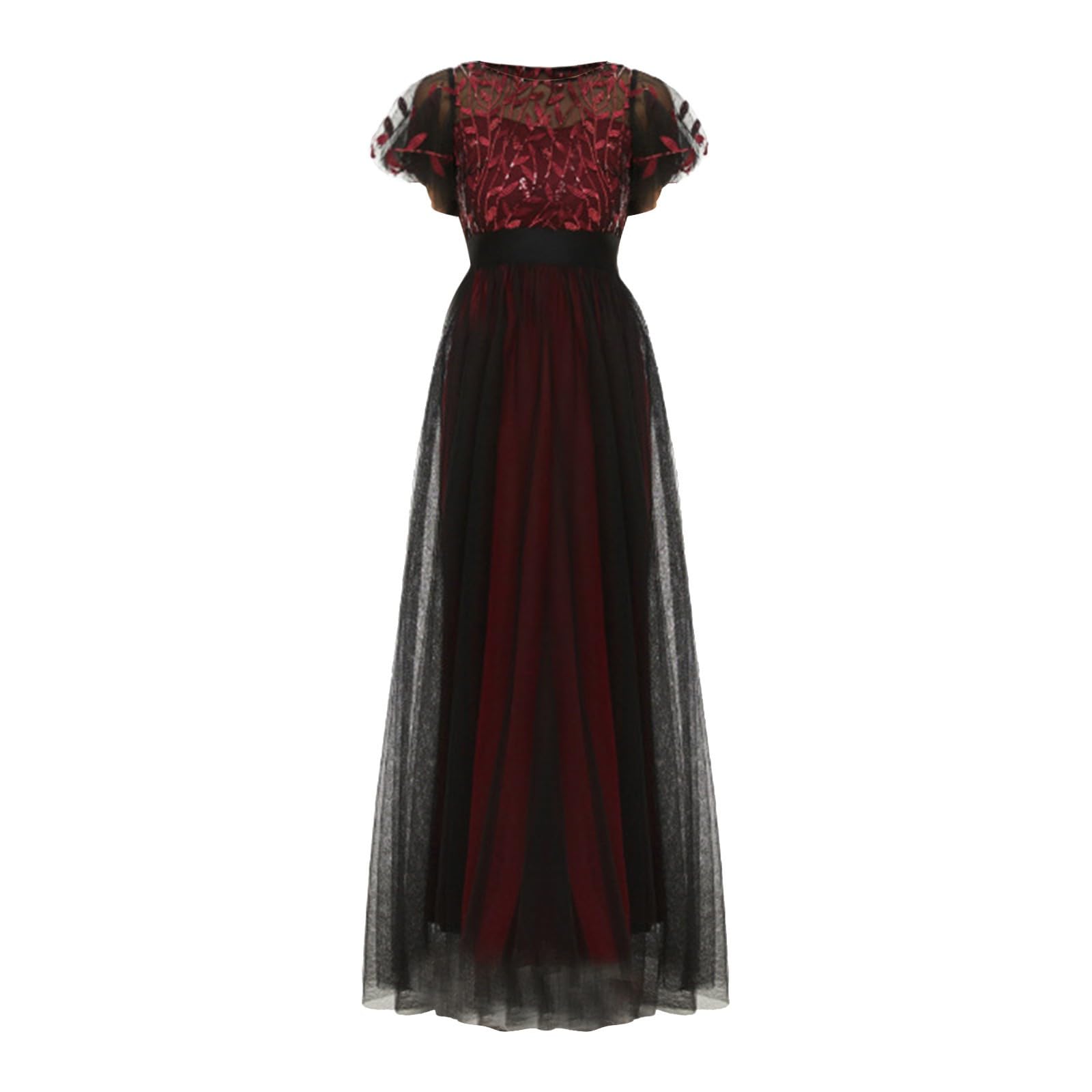 Abiti Donna Primavera 2023 Senza Manica da Sera Cocktail Party Matrimonio Formale Lunghi Vintage Ruffled Damigella d'Onore Classico Y2K Dresses Estivi Donna Curvy