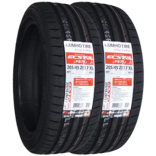 Amazon.co.jp: クムホ ECSTA ECSTA PS71 205/45R17 88Y XL 2本セット 