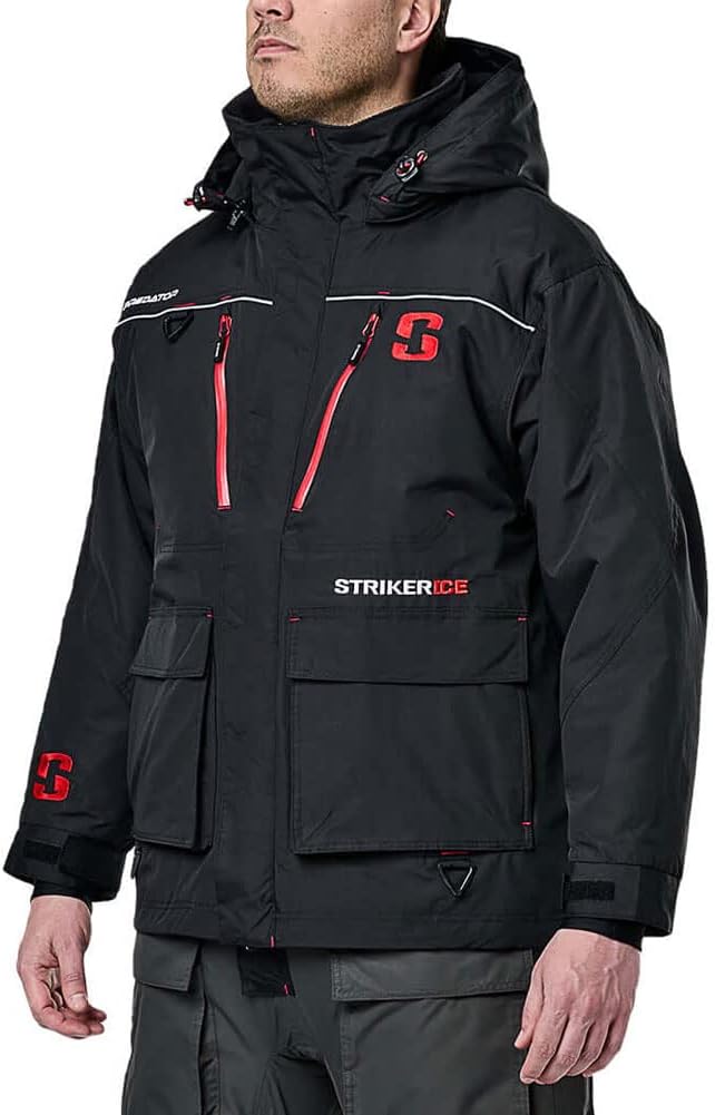 Striker Men's PrеdatоrJacket|Cold Weather Durable Windproof Water-Resistant Breathable Outdoor Ice Fishing Jacket - Image 2