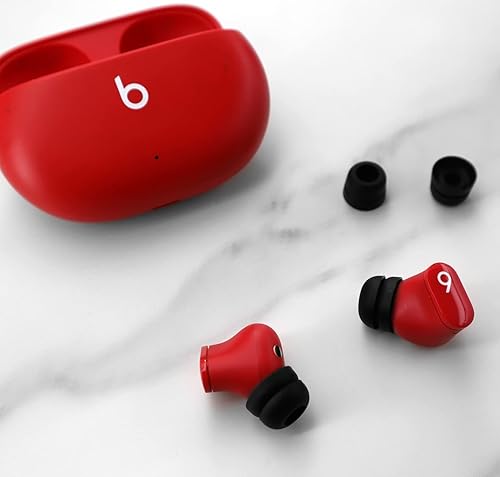 Miniatura 7 de 6 pares de doble brida compatibles con Beats Studio Buds + / Fit Pro Ear Tips, S/M/L de repuesto de silicona con aislamiento de ruido para