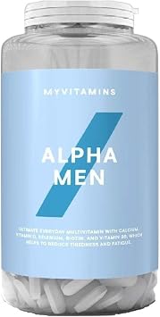 Myprotein Alpha Men Multivitamin | Advanced Daily Formula for Men | Vitamins & Minerals B, D, Biotin & Natural Extracts | Supports Energy, Immunity, Muscle Function & Mental Performance | 240 Tablets
