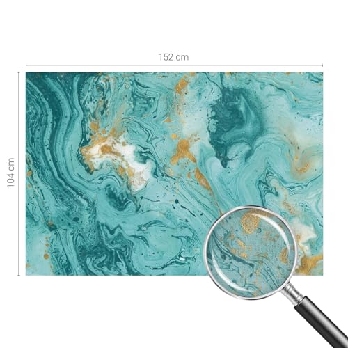 Olas del mar en cubiertas decorativas de 152x104 cm para renovar paredes 5
