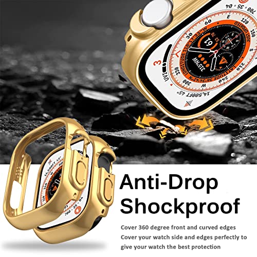 Miimall Compatible with Apple Watch Ultra 49mm Case, Hard PC Frame Bumper without Screen Protector - Image 4