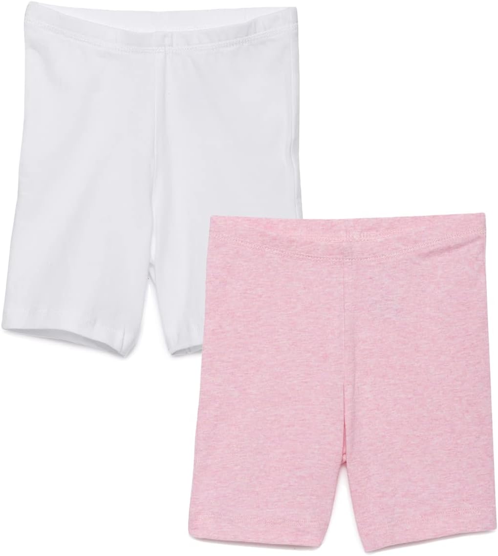 CHARM N CHERISHGirls Solid Multi-Color Inner Shorties(Pack of 2)