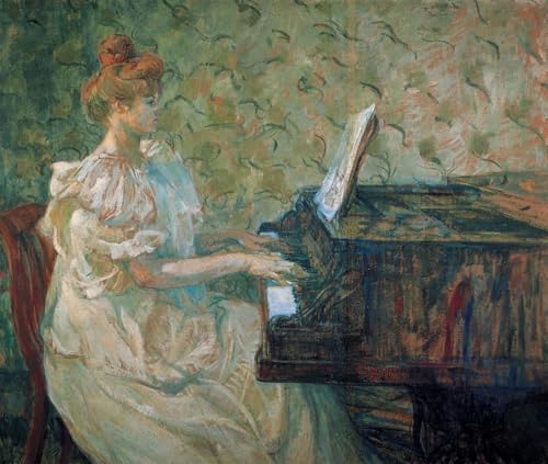 Cuadro en lienzo de Henri De Toulouse Lautrec en alta definición de 60x90cm para interiorismo