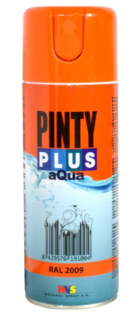 Pinty Plus Orange 583 - Aqua - Gloss - 400Ml (520Cc) - Ral 2009