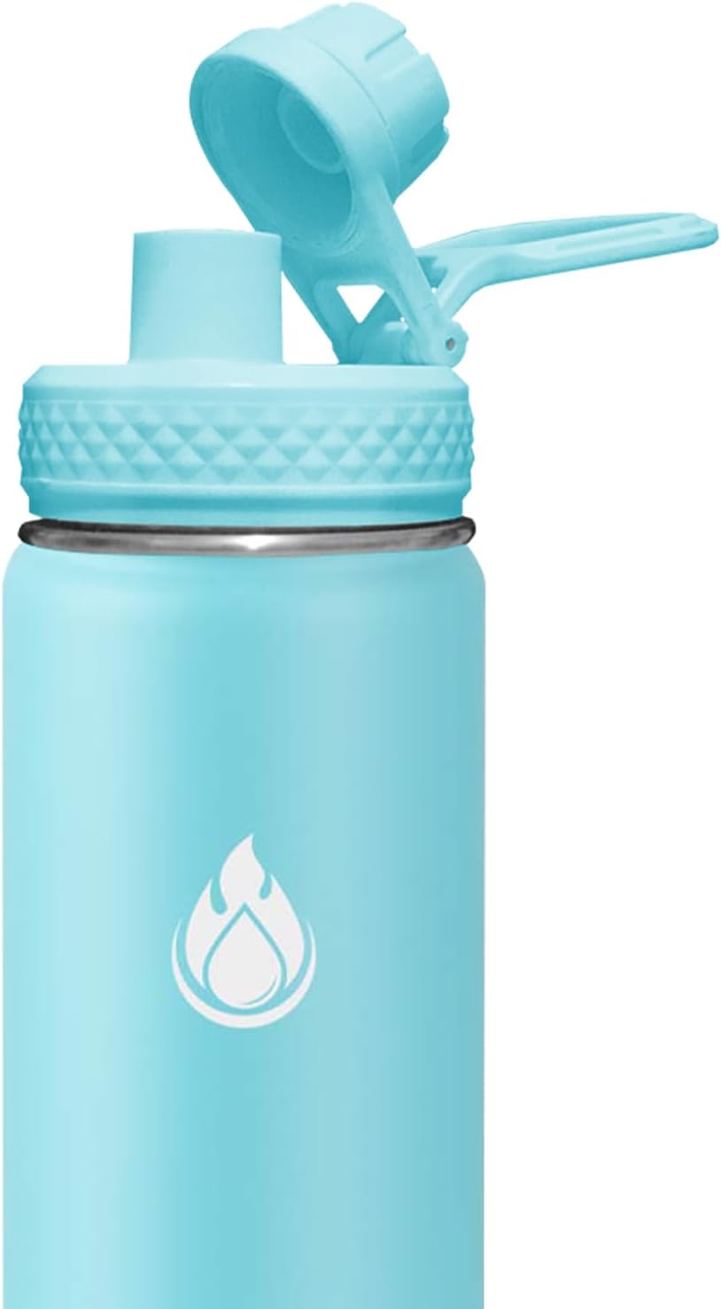 SENDESTAR Spout Lid for Hydroflask Wide Mouth Water Bottle Fits 18 oz 20 oz 32 oz 40 oz 73 oz,Chug Cap Flexible Handle Compatible, Takeya, Simple Modern, Wide Mouth Water Bottle - Image 5