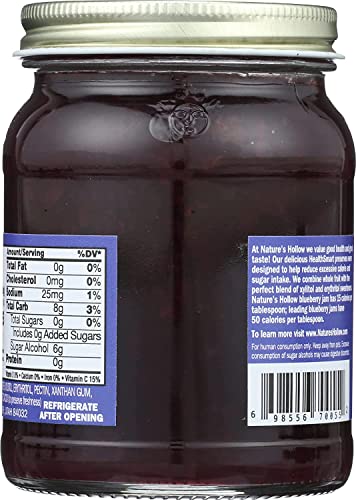 Nature's Hollow, Sugar-Free Blueberry Jam Preserves, On Gmo, Keto Friendly, Vegan And Gluten Free - 10 Ounce #TOP1