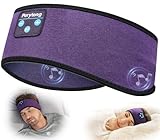 Perytong Sleep Headphones Bluetooth Headband Earphones, Wireless Sleeping Headphones Headband for Sleeping, Sports, Gifts, Workout, Jogging, Yoga, Insomnia, Air Travel, Meditation