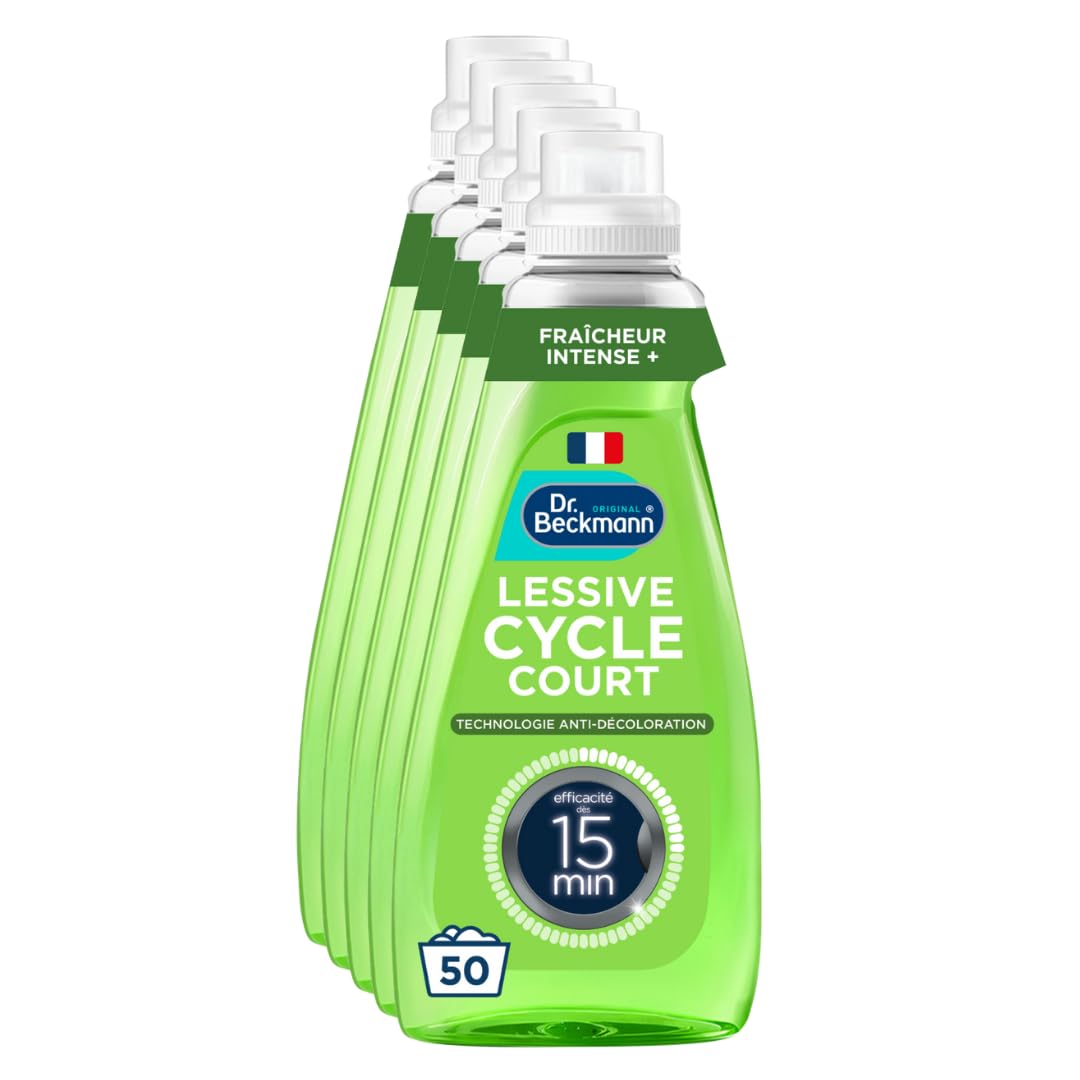 Dr. Beckmann - Lessive Liquide - Rapide Agit en 15min - XXL 200 Lavages
