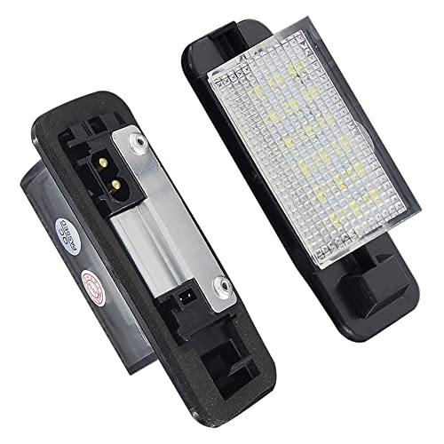 ACSUZ 2Pc LED LED Light Light 2835 SMD 6000k Bulbs della Lampada A Piastra Numero 12v da 12v per BMW E36 318i 318is 318ti 325i