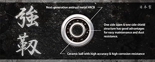 Kattobi Spool Bearing Kit - AIR Hd Ceramic - « 1030air Hd & 1030air Hd » for Shimano, Core, Chronarch, Curado, Citica, Antares, Calcutta, Aldebaran, Scorpion, Metanium (Baitcaster Fishing Reel)