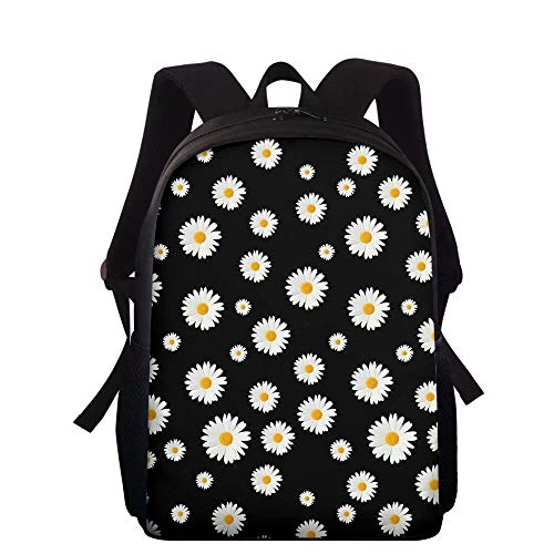 GOSTONG Mochila moderna para crianças com desenho fofo de 38 cm, mochila escolar para meninas, Mini margarida, one-size, Mochilas de Mochila