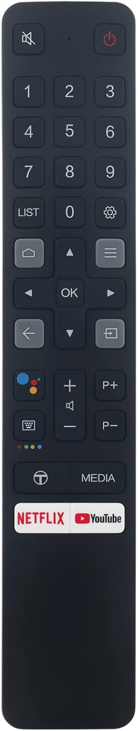 ALLIMITY RC901V FMR1 Remote Control Replace fit for TCL iFFALCON Voice LCD TV 32F510B 43K610B 55K610B 65K610B F510B K610B N8Q3 P618 43P618 50P618 55P618 65P618