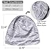 Yanibest Silk Bonnet Satin Bonnet Hair Cover Bonnet Sleep Cap Slouchy Beanie Hat for Women Curly Natural Hair