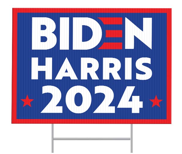 SignPro Biden Harris 2024 Yard Sign Biden Harris 2024 Sign, 58 OFF