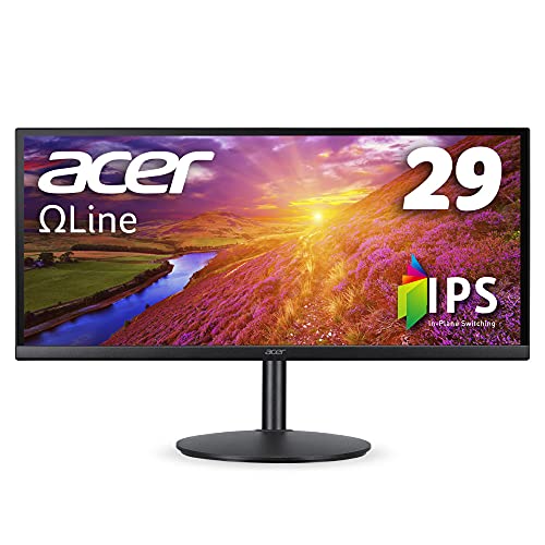 日本エイサー Acer ウルトラワイドモニター CB292CUbmiiprx 29インチ IPS 非光沢 UWFHD 1ms(VRB) 75Hz  HDMI FreeSync スピーカー搭載 VESAマウント対応(100mm x 100mm)高さ調整 スイベル チルト フリッカーレス  ブルーライト軽減