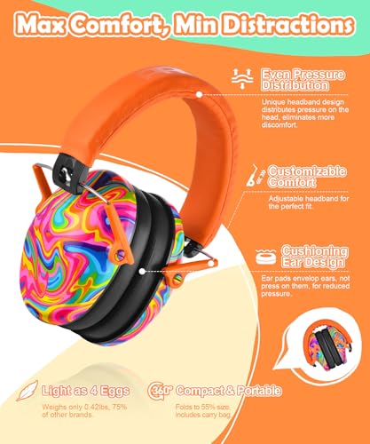 Prohear 032 Kids Ear Protection - Noise Cancelling Headphones Ear Muffs thumb #4
