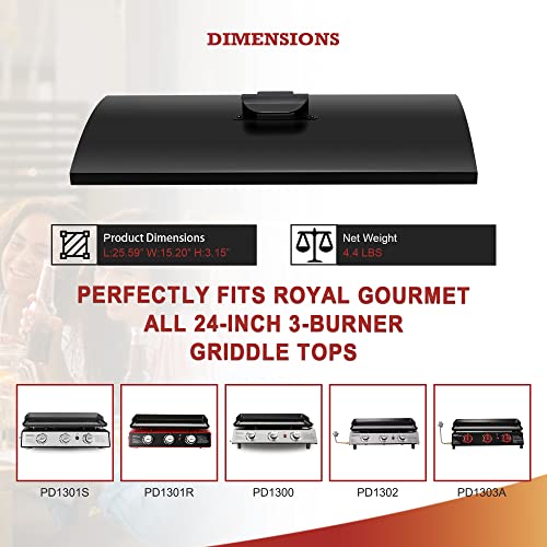 Image of Royal Gourmet PD2300L Griddle Hard Cover with Handle