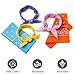 BOOMIBOO 12Pcs Bandanas For Men＆Women,100％ Premium Quality Cotton Handkerchidf 22''×22'' Paisely Pattern Hair Headband