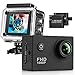 Action Camera Waterproof 30m Sport Camera Full HD 1080P 2.0 Inch LCD Display 120 Degree Wide Angle Lens Sport Recorder Car Camera with Outdoor Accessories