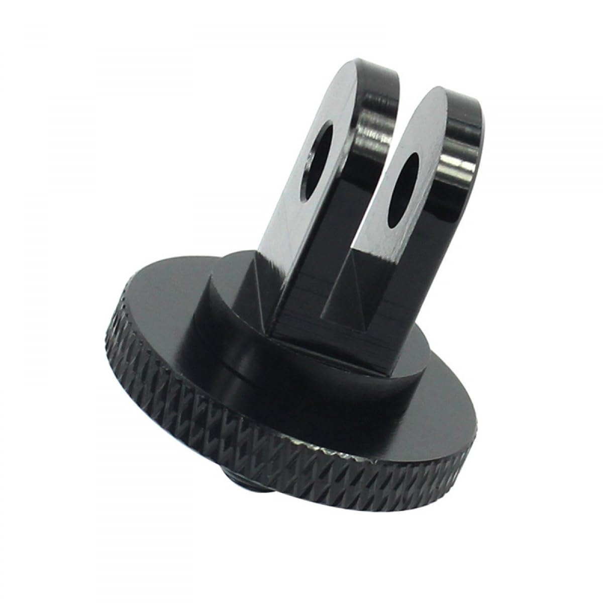 Mini Adaptador De Trípode para Cámaras De Acción, De Aleación De Aluminio De 1/4 Pulgadas De Montaje para Una Fijación Segura A Los Trípodes, Apto para Gopro Y Otras Cámaras De Acción